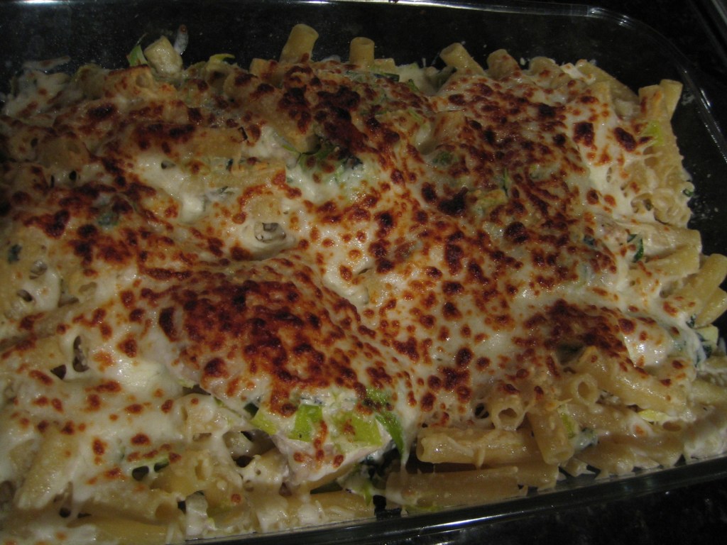Chicken And Leek Pasta Bake I Sing In The Kitchen