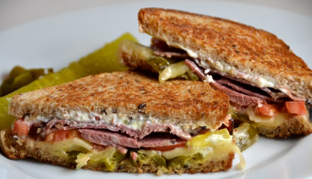 Spicy Grilled Ploughman’s Sandwich. Hot New Music From Mahoney & The