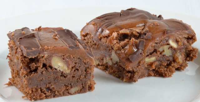 Marbled Caramel Brownies. Time For Brilliant New Music From The Clock