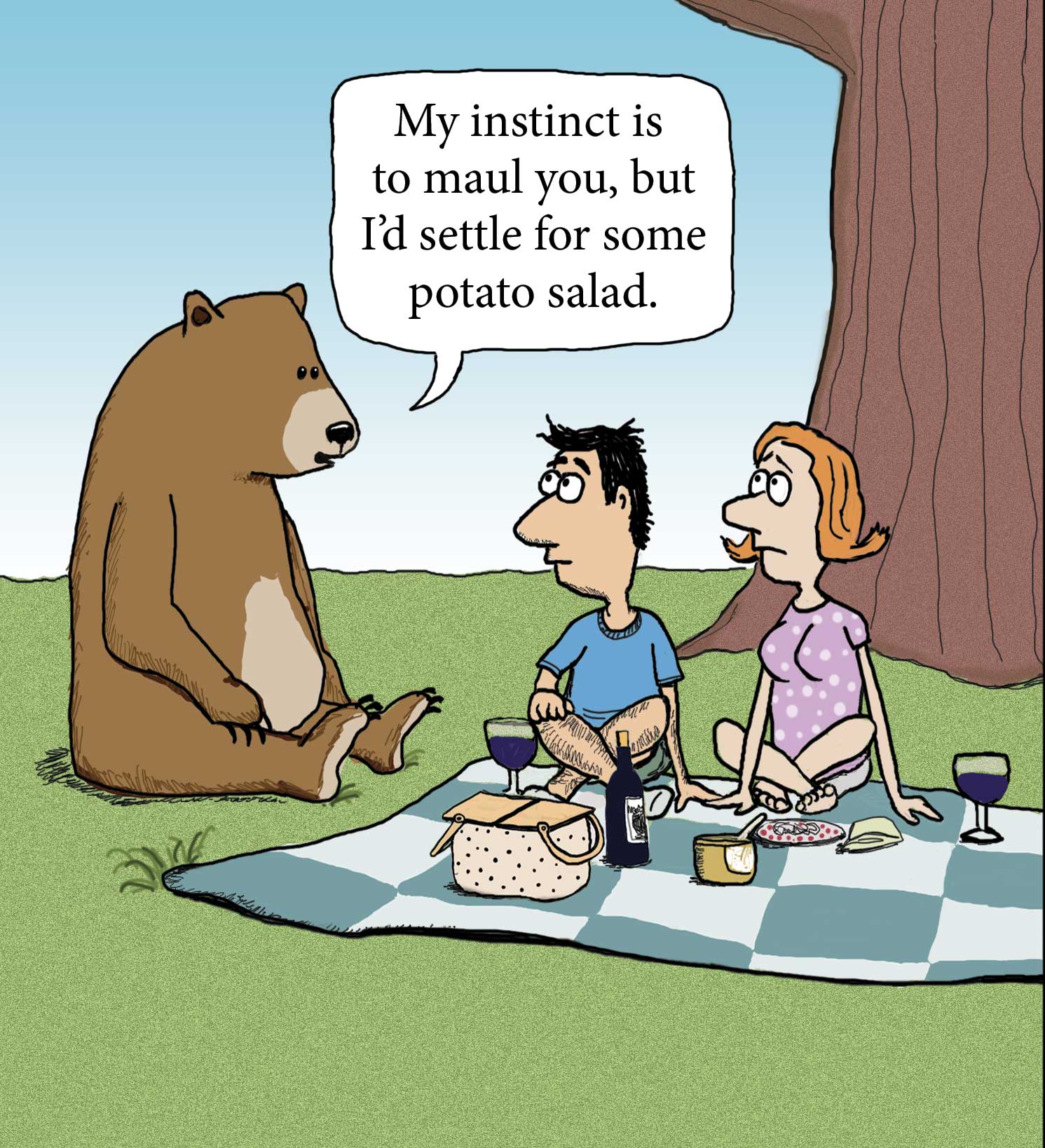 Creamy Potato Salad. New Music From Yawn Mower. I Sing In The Kitchen